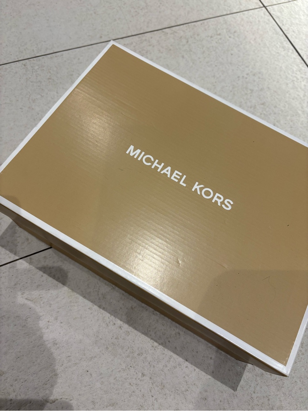 Michael Kors Romey Two-Tone Logo Platform Sneaker.